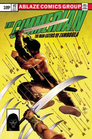 The Cimmerian: The Man-Eaters of Zamboula #2 (Casas Cover)