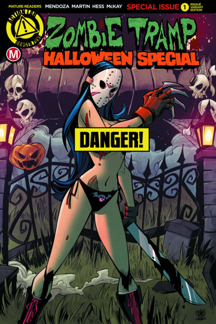Zombie Tramp Halloween 2016 Special (Risque Slasher Cover)