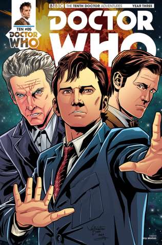 Doctor Who: New Adventures with the Tenth Doctor, Year Three #5 (Alves Cover)