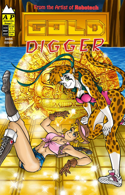 Gold Digger #300 (Ben Dunn Cover)