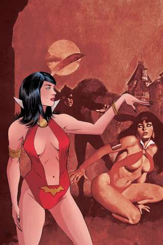 Vampirella / Red Sonja #3 (30 Copy Moss Virgin Cover)