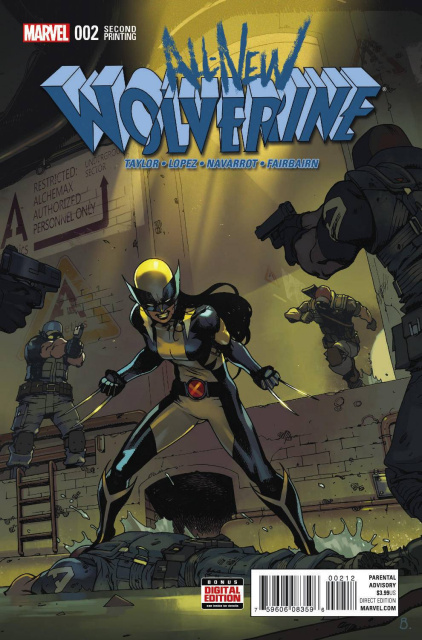 All-New Wolverine #2 (Bengal 2nd Printing)