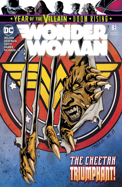 Wonder Woman #81 (Year of the Villain)