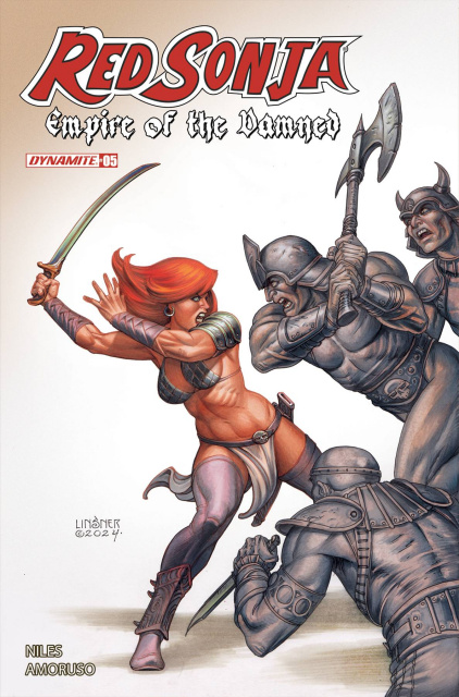 Red Sonja: Empire of the Damned #5 (Linsner Cover)