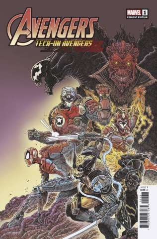 Avengers: Tech-On #1 (Stokoe Cover)