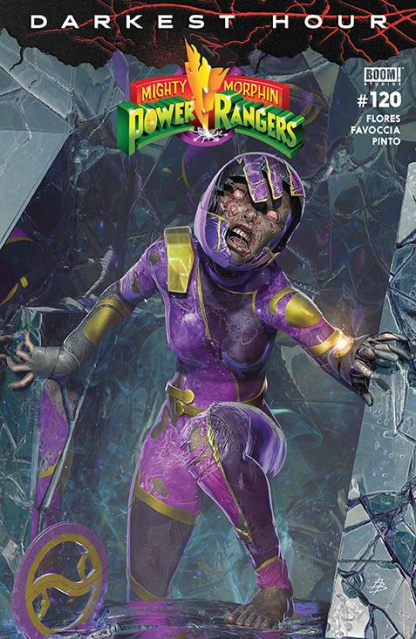 Mighty Morphin Power Rangers #120 (Dark Grid Barends Cover)