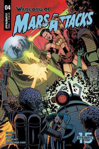 Warlord of Mars Attacks #4 (Laming Cover)