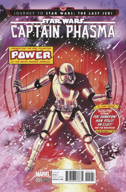 Journey to Star Wars: The Last Jedi - Captain Phasma #1 (Homage Cover)