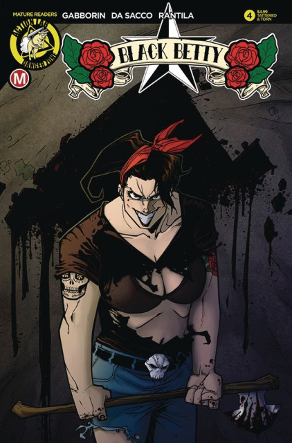 Black Betty #4 (Maccagni Tattered & Torn Cover)