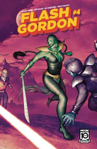 Flash Gordon #4 (Frazer Irving Connecting Cover)