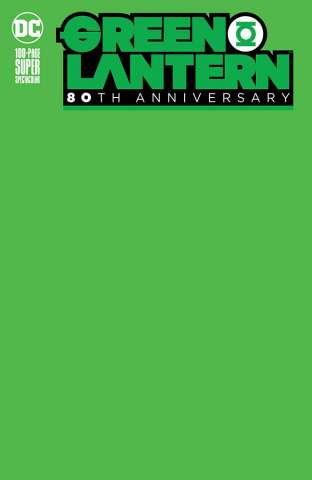 Green Lantern 80th Anniversary 100 Page Super Spectacular #1 (Blank Cover)