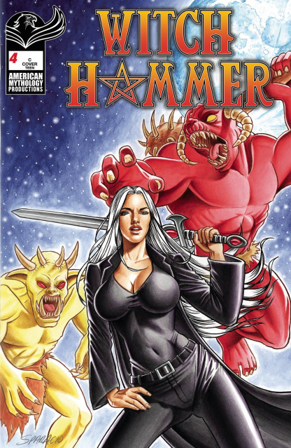 Witch Hammer #4 (Design Art Cover)