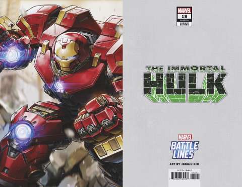 The Immortal Hulk #18 (Jongju Kim Marvel Battle Lines Cover)