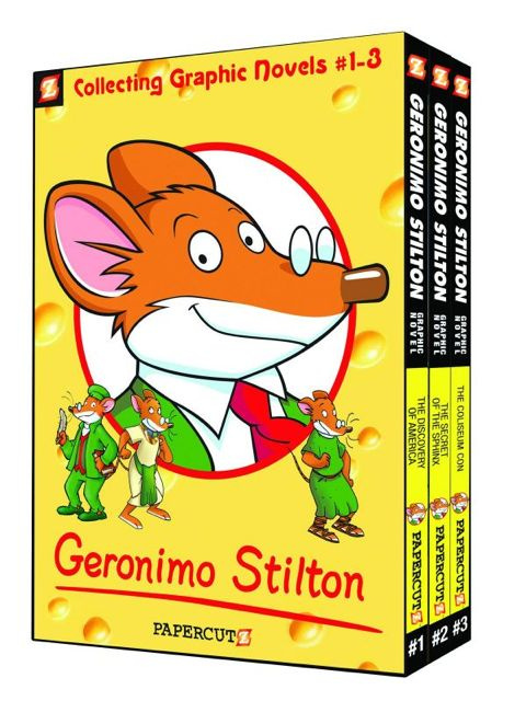 Geronimo Stilton Vols. 1-3