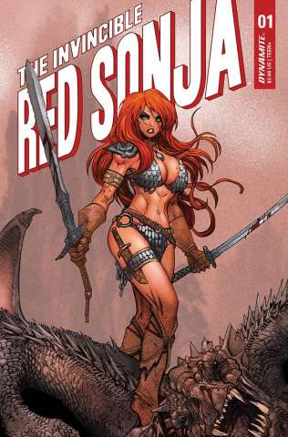 The Invincible Red Sonja #1 (Premium Moritat Cover)