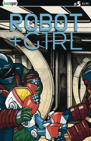 Robot + Girl #5 (Mike White Cover)