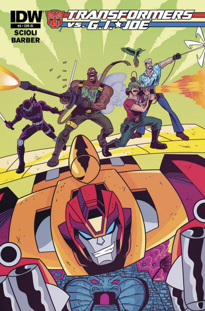 Transformers vs. G.I. Joe #5 (10 Copy Cover)