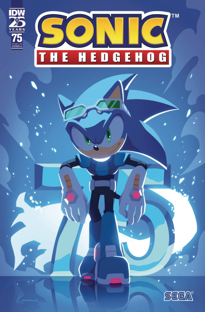 Sonic the Hedgehog #75 (Sonic Team Cover)