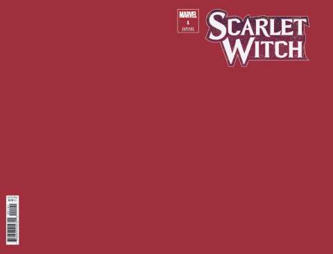 Scarlet Witch #1 (Red Blank Cover)