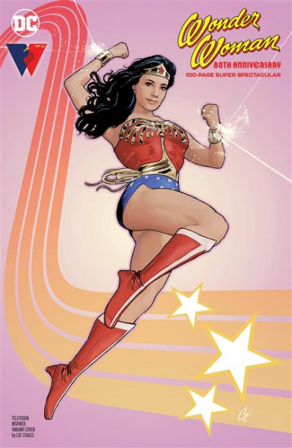 Wonder Woman: 80th Anniversary 100-Page Super Spectacular #1 (Cat Staggs Television Inspired Cover)