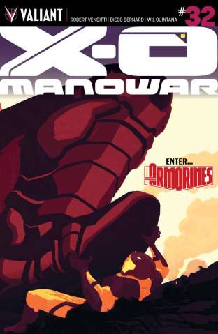 X-O Manowar #32 (Interlocking Allen Cover)