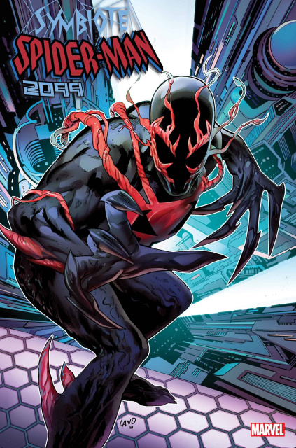 Symbiote Spider-Man 2099 #1 (Greg Land Cover)