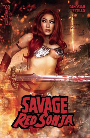 Savage Red Sonja #3 (Cosplay Cover)