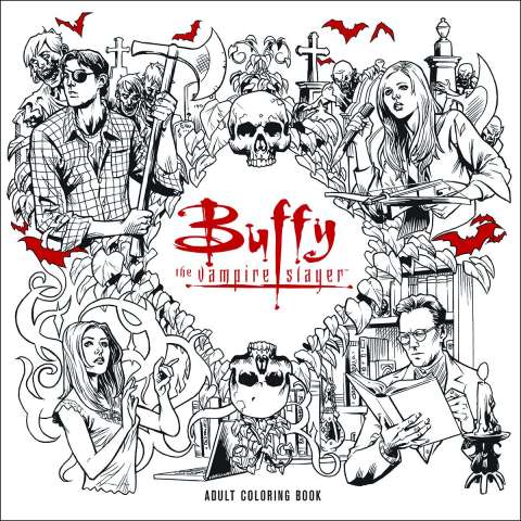 Buffy the Vampire Slayer Adult Coloring Book