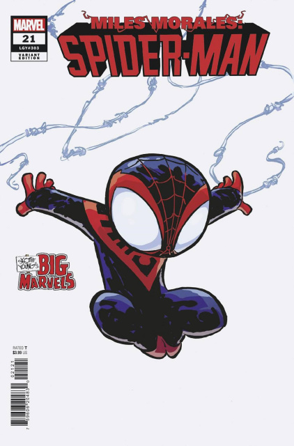 Miles Morales: Spider-Man #21 (Young Big Marvels Cover)