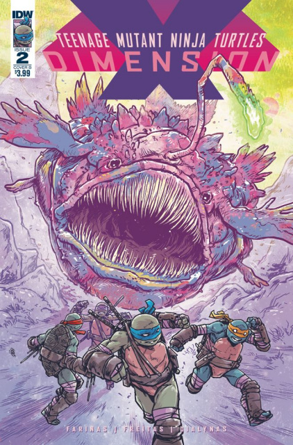 Teenage Mutant Ninja Turtles: Dimension X #2 (Dialynas Cover)