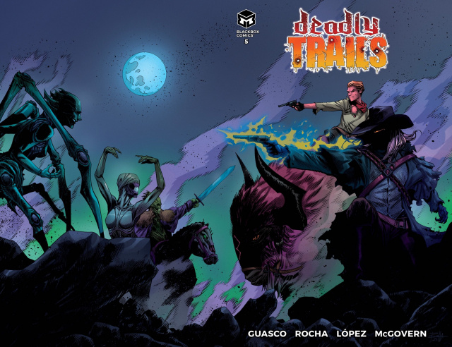 Deadly Trails #5 (Rocha Cover)