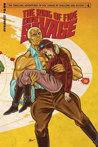 Doc Savage: The Ring of Fire #4 (Schoonover Cover)