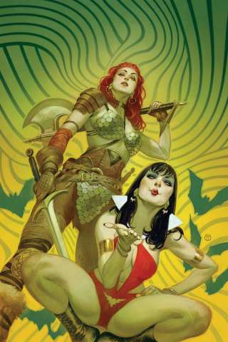 Vampirella / Red Sonja #1 (Tedesco Virgin Cover)