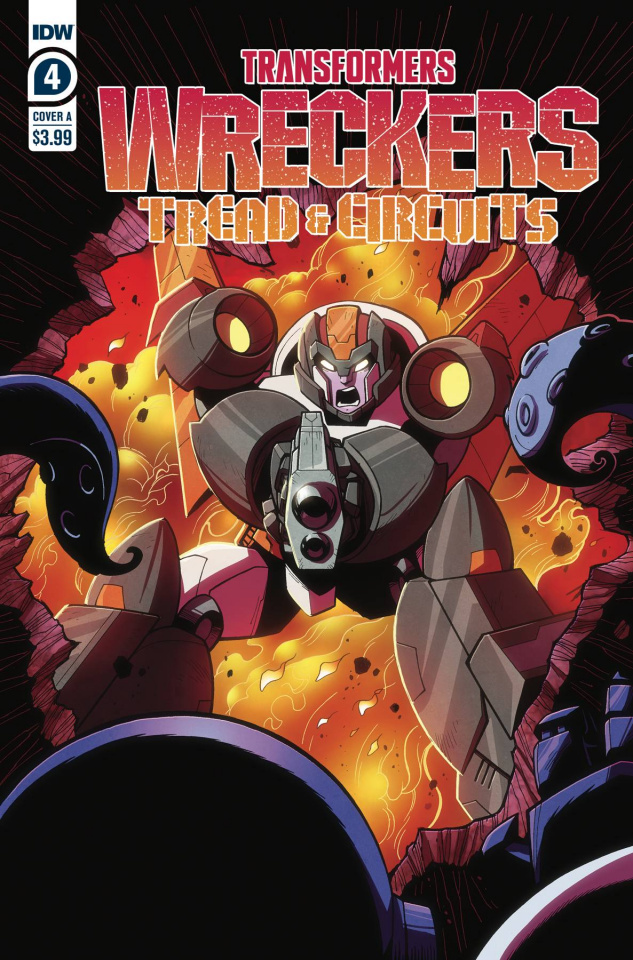 Transformers: Wreckers - Tread & Circuits #4 (Lawre Cover)