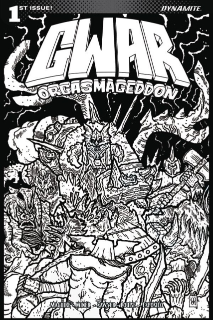 GWAR: Orgasmageddon #1 (10 Copy Wygman Cover)