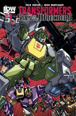 The Transformers: Sins of the Wreckers #1 (10 Copy Cover)