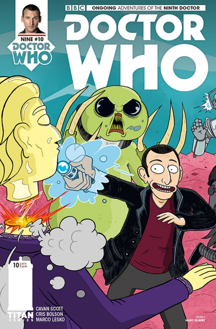 Doctor Who: New Adventures with the Ninth Doctor #10 (Ellerby Cover)