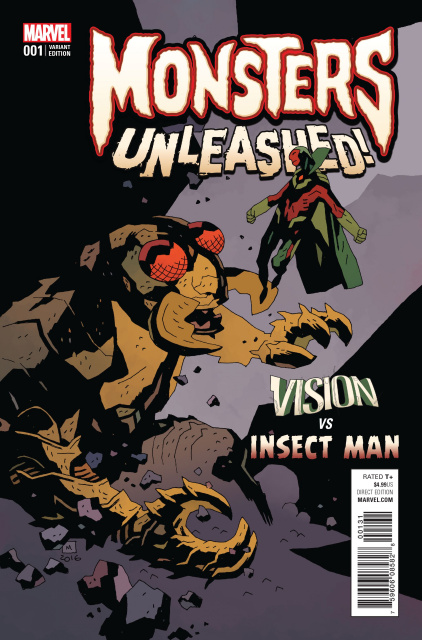 Monsters Unleashed! #1 (Mignola Classic Monsters Cover)
