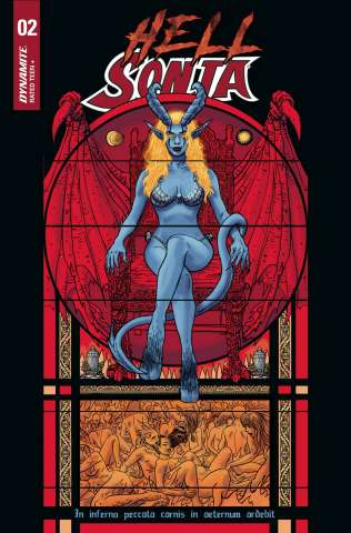 Hell Sonja #2 (Broxton Risque Original Art Cover)