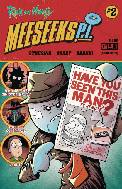 Rick and Morty: Meeseeks, P.I. #2 (Stresing Cover)