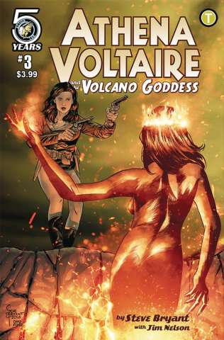 Athena Voltaire and the Volcano Goddess #3 (Bryant Cover)