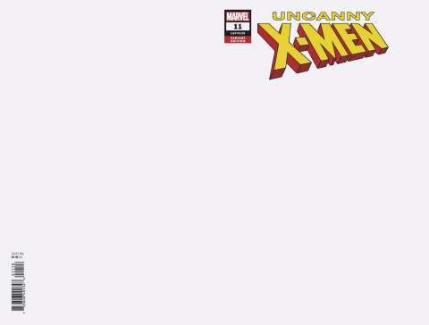 Uncanny X-Men #11 (Blank Cover)