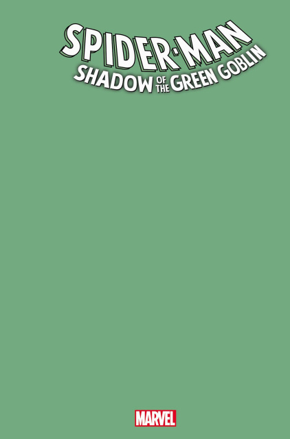 Spider-Man: Shadow of the Green Goblin #1 (Green Blank Cover)