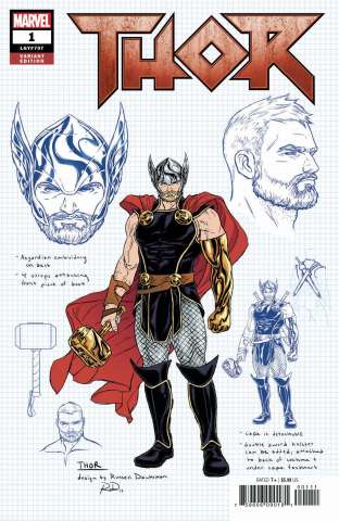 Thor #1 (Dauterman Design Cover)