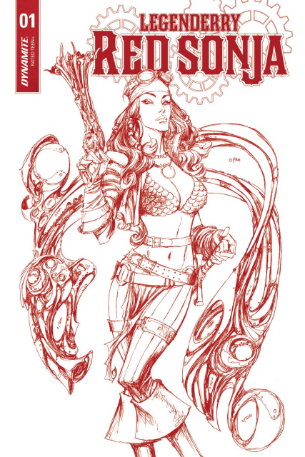 Legenderry: Red Sonja #1 (25 Copy Red Art Cover)