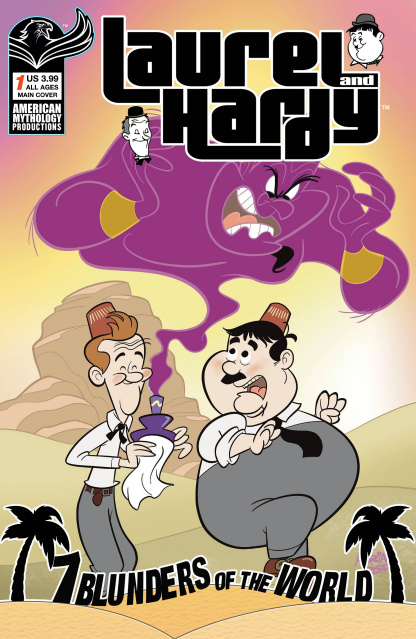 Laurel and Hardy: Seven Blunders of the World #1 (Ropp Cover)