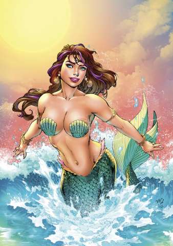 Grimm Fairy Tales: The Little Mermaid #2 (Benes Cover)