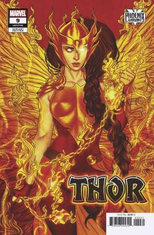 Thor #9 (Frison Valkyrie Phoenix Cover)