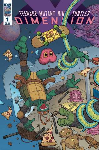 Teenage Mutant Ninja Turtles: Dimension X #1 (Pitarra Cover)