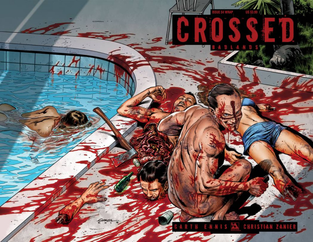 Crossed: Badlands #54 (Wrap Cover)